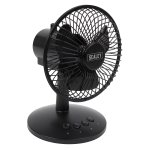 Sealey 3-Speed Oscillating USB Desk Fan 6"