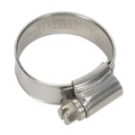 Sealey Stainless Steel Hose Clip 22-32mm - Pack of 10