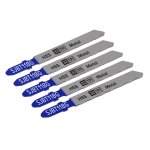 Sealey Jigsaw Blade for Metal 75mm 32tpi - Pack of 5