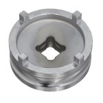 Sealey Motorcycle Swingarm Locknut Socket 4-Pin 50mm