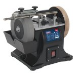 Sealey 200mm Sharpener with Honing Wheel 180W