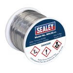 Sealey Quick Flow Solder Wire 2% 0.7mm/22SWG 0.5kg Reel