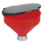 Sealey Solvent Safety Funnel with Flip Top