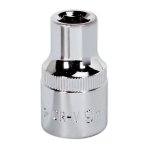 Sealey Premier Fully Polished Socket 1/2"Sq Drive 9mm