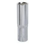 Sealey Premier Fully Polished Deep Socket 1/2"Sq Drive 16mm