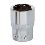 Sealey Premier Fully Polished Socket 1/2"Sq Drive 20mm