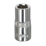 Sealey Premier Fully Polished Socket 1/4"Sq Drive 7mm