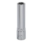 Sealey Premier Fully Polished Deep Socket 1/4"Sq Drive 7mm