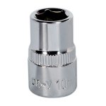 Sealey Premier Fully Polished Socket 3/8"Sq Drive 10mm