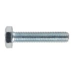 Sealey 8.8 Zinc Plated HT Setscrew M10 x 50mm, DIN 933 - Pack of 25