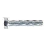 Sealey 8.8 Zinc Plated HT Setscrew M10 x 60mm, DIN 933 - Pack of 25