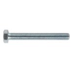 Sealey 8.8 Zinc Plated HT Setscrew M12 x 100mm, DIN 933 - Pack of 10