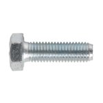 Sealey 8.8 Zinc Plated HT Setscrew M12 x 40mm, DIN 933 - Pack of 25