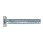 Sealey 8.8 Zinc Plated HT Setscrew M4 x 25mm, DIN 933 - Pack of 50