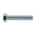 Sealey 8.8 Zinc Plated HT Setscrew M5 x 25mm, DIN 933 - Pack of 50