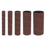 Sealey Assorted Sanding Sleeves 80 Grit - Pack of 5