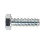 Sealey 8.8 Zinc Plated HT Setscrew M6 x 20mm, DIN 933 - Pack of 50