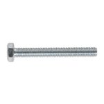 Sealey 8.8 Zinc Plated HT Setscrew M6 x 50mm, DIN 933 - Pack of 50