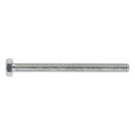 Sealey 8.8 Zinc Plated HT Setscrew M6 x 75mm, DIN 933 - Pack of 50