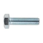 Sealey 8.8 Zinc Plated HT Setscrew M8 x 30mm, DIN 933 - Pack of 50