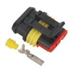 Sealey 3-Way Superseal Female Connector - Pack of 5