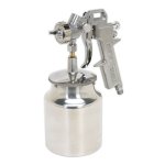 Sealey General-Purpose Suction Feed Spray Gun 1.5mm Set-Up