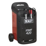 Sealey 12/24V Starter/Charger 420/60Amp 230V