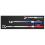 Sealey Premier Calibrated Micrometer Style Torque Wrench Set 3pc