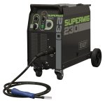 Sealey Professional Gas/Gasless MIG Welder with Binzel® Euro Torch 230A 230V