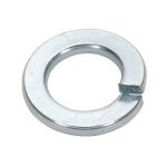 Sealey Zinc Plated Spring Washer M10, DIN 127B - Pack of 50