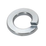 Sealey Zinc Plated Spring Washer M6, DIN 127B - Pack of 100