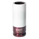 Sealey Alloy Wheel Impact Socket 1/2"Sq Drive 23mm