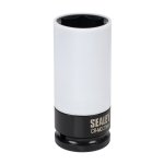 Sealey Alloy Wheel Impact Socket 1/2"Sq Drive 27mm