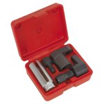 Sealey Oxygen Sensor & Thread Chaser Set 5pc