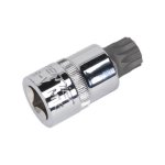 Sealey Premier Security Spline Socket Bit 1/2"Sq Drive M16