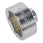 Sealey Low Profile Oil Filter Socket 3/8"Sq Drive 36mm