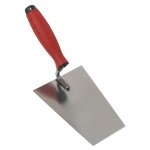 Sealey Stainless Steel Masonry Trowel with Rubber Handle 160mm