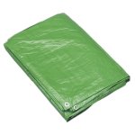 Sealey Tarpaulin 3.05 x 3.66m - Green