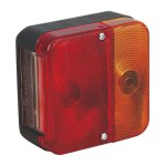 Sealey Rear Square Lamp Cluster with Bulbs 12V