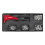 Sealey Premier Riveter & Assorted Rivet Set with Tool Tray 400pc