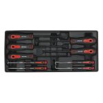 Sealey Premier Scraper & Hook Set with Tool Tray 9pc