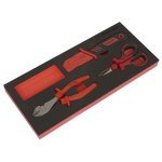 Sealey Premier Insulated Cutting Set with Tool Tray 3pc - VDE Approved