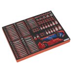 Sealey Premier Platinum Specialised Bit & Socket Set with Tool Tray 177pc