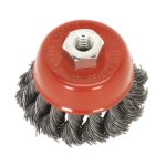 Sealey 65mm Twist Knot Wire Cup Brush M14 x 2mm