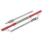 Sealey Tow Pole with Shock Spring 2000kg Rolling Load Capacity