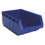 Sealey Plastic Storage Bin 310 x 500 x 190mm, Blue - Pack of 12