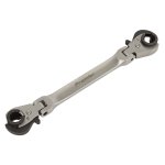 Sealey Premier Ratcheting Brake Pipe Spanner 10 x 11mm