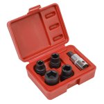 Sealey Brake Caliper Socket Set 1/2"Sq Drive 5pc