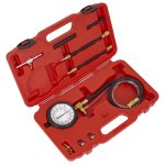 Sealey Fuel Injection Pressure Test Kit - Test Port