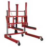 Sealey Wheel Removal Trolley with Adjustable Width 500kg Capacity